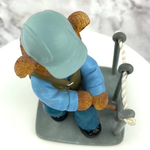 Hamilton Collection Heave Ho The Faithful Fuzzies Teddies in The Navy Figurine - Picture 7 of 8